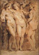 Peter Paul Rubens The Three Graces Norge oil painting reproduction